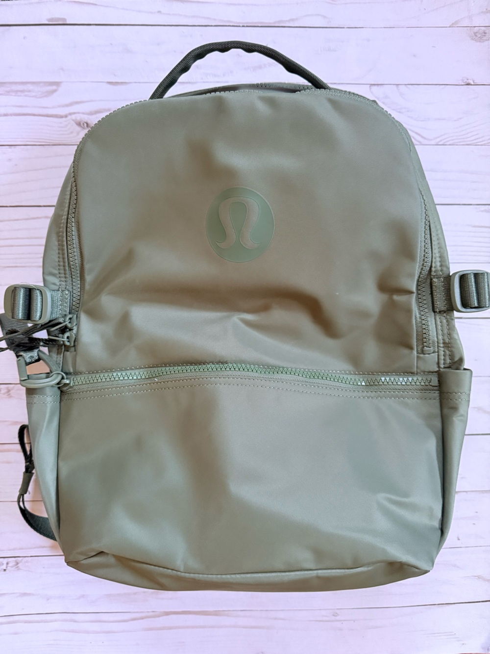 lululemon athletica Olive Sage Green Convertible Backpack Duffel
